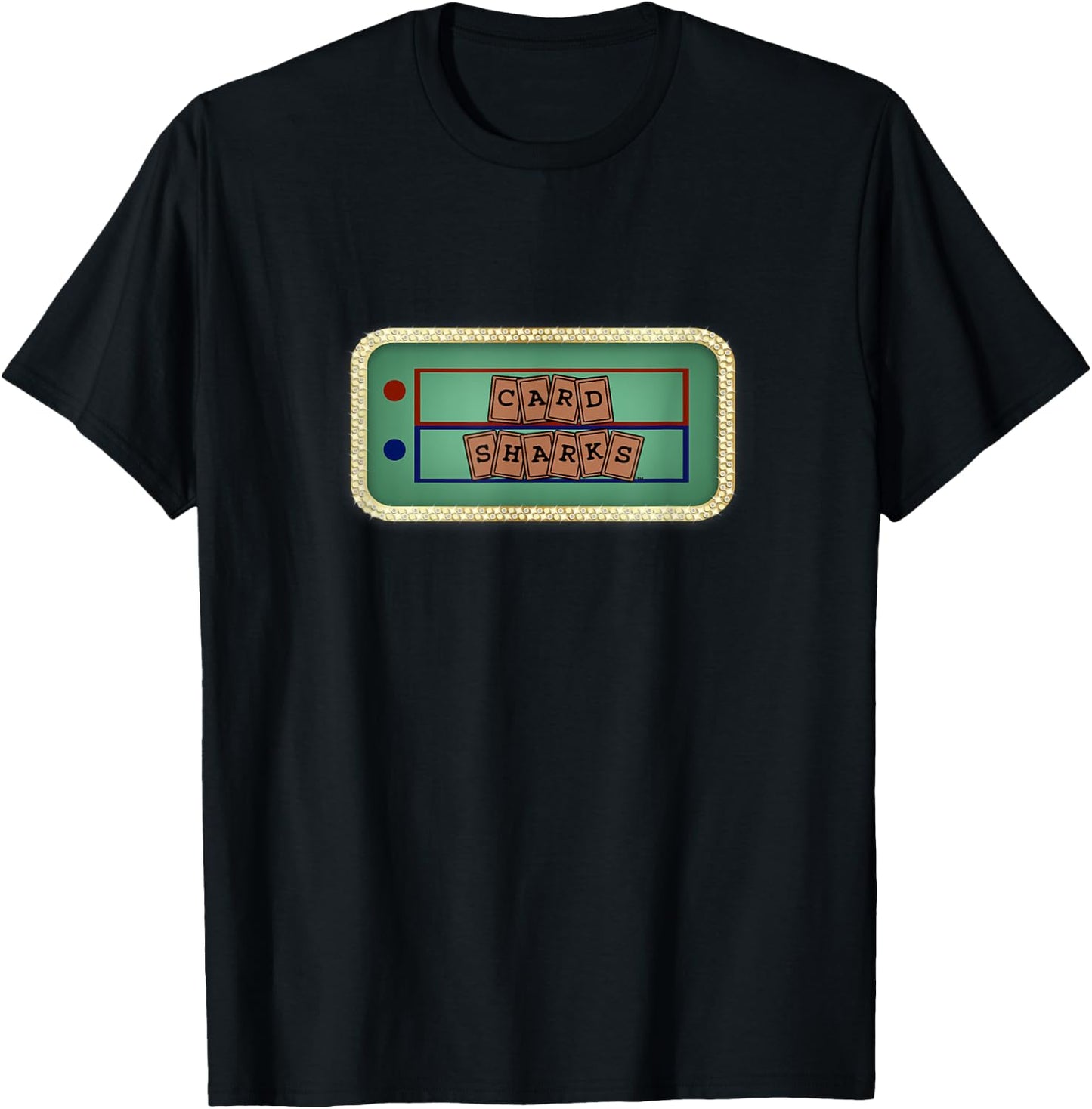 Vintage Card Sharks T-Shirt - T-Shirt | Black