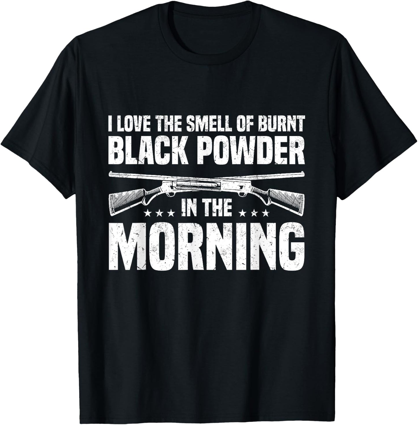 Funny Muzzleloading Flintlock Muzzleloader T-Shirt - T-Shirt | Black
