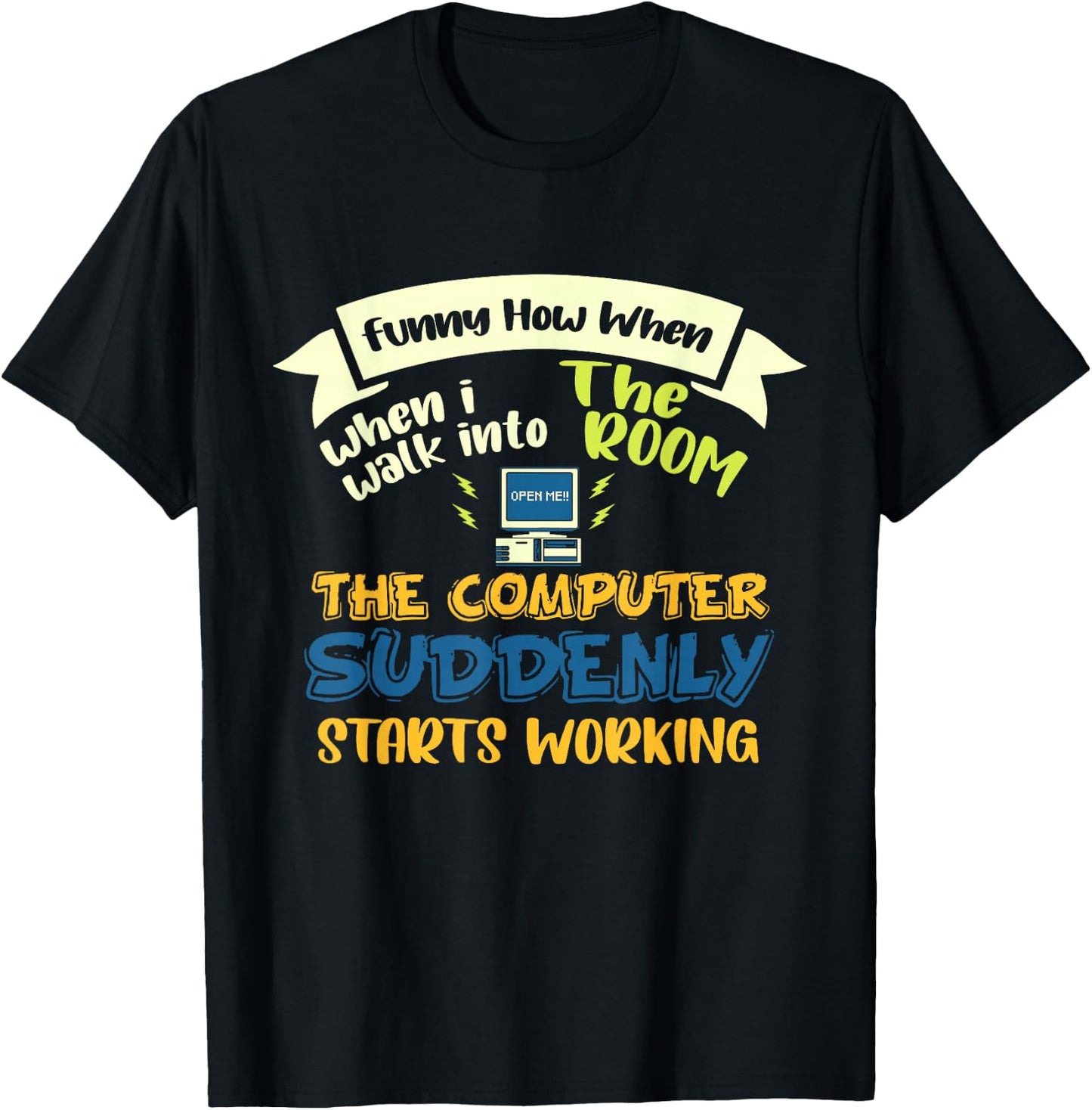Information Technology Computer Programmer Tech Savy T-Shirt - T-Shirt | Black