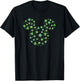 Disney Mickey Mouse Icon Shamrock Clovers St Patrick's Day T-Shirt - T-Shirt | Black