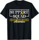 Bone Cancer I Support Awareness Squad I Chondrosarcoma T-Shirt - T-Shirt | Black