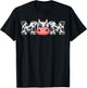 Mom Cow Print Cowboy Animal Pattern Farmer Cow Mother Mom T-Shirt - T-Shirt | Black