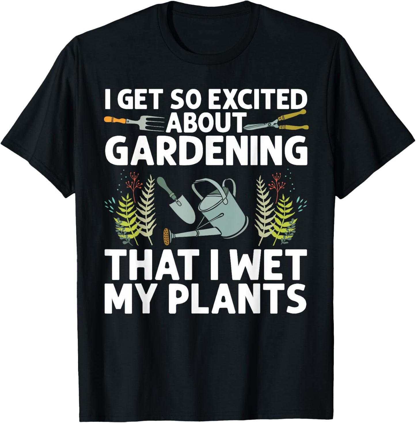 Cool Gardening Design Women Plant Lover Gardener T-Shirt - T-Shirt | Black