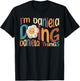 I'm Daniela Doing Daniela Things, Funny Groovy Retro Daniela T-Shirt - T-Shirt | Black