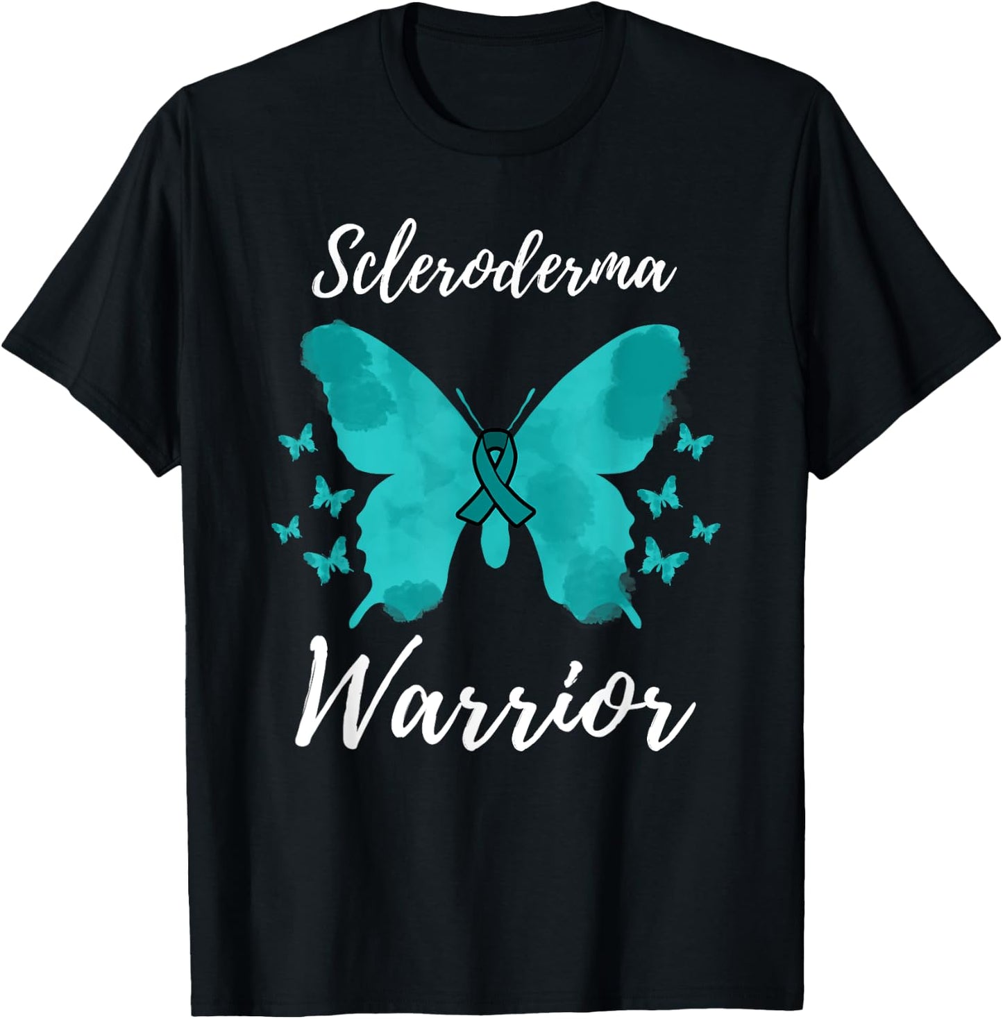 Scleroderma Warrior Scleroderma Awareness T-Shirt - T-Shirt | Black