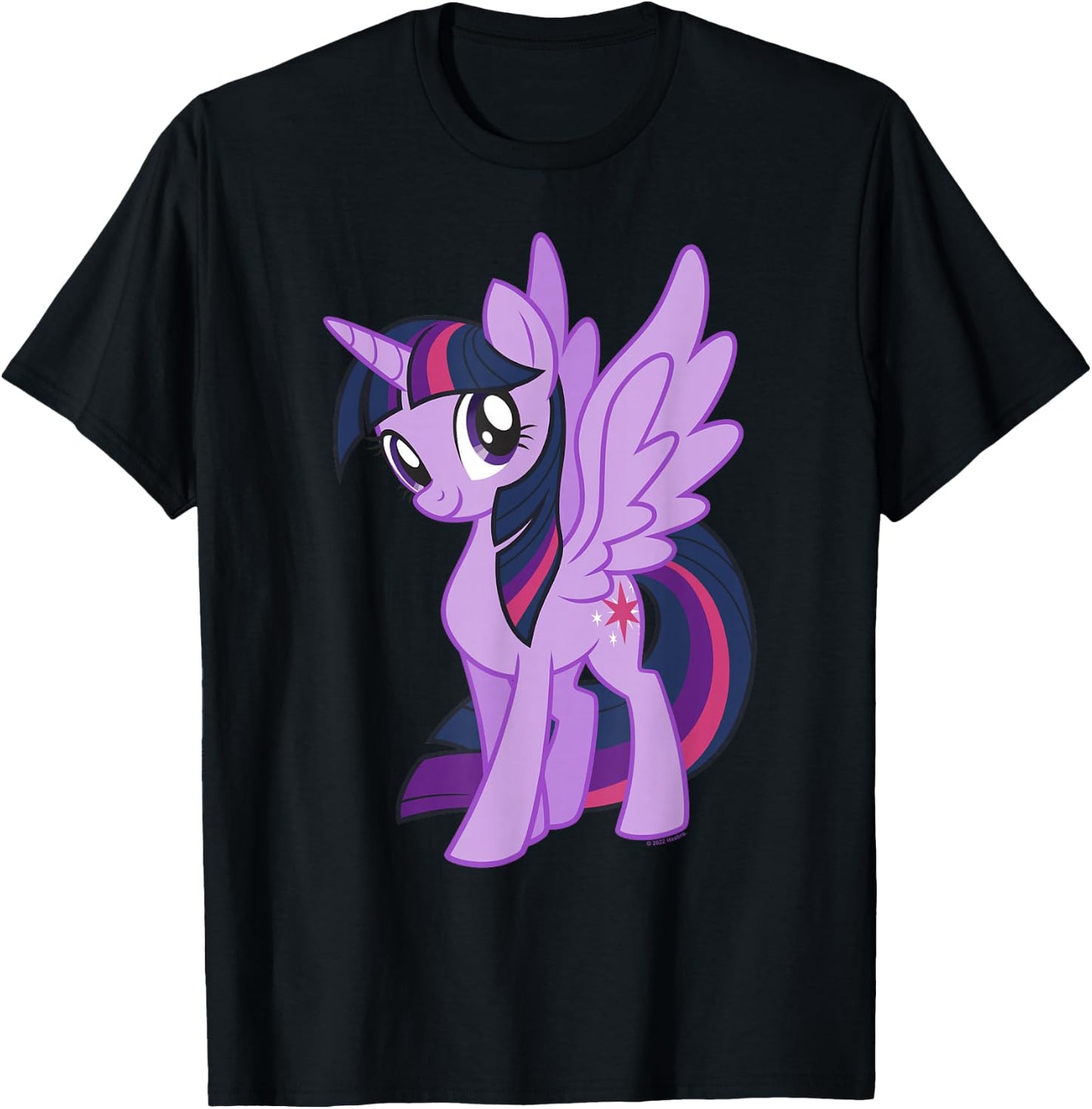 My Little Pony: Friendship is Magic Big Twilight Portrait T-Shirt - T-Shirt | Black