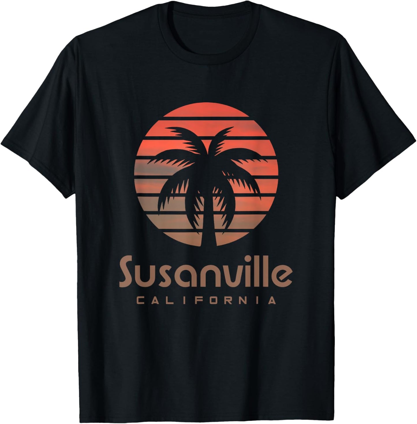 California Susanville T-Shirt - T-Shirt | Black