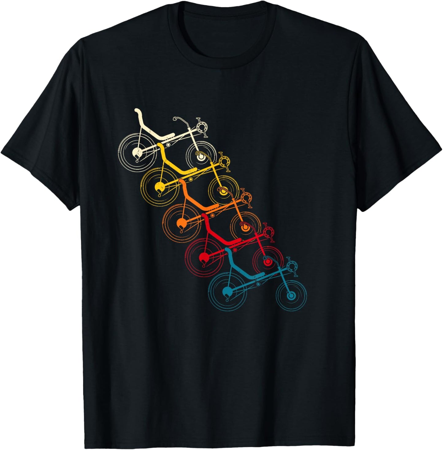 Great Recumbent Bike Cyclist Design Cycling T-Shirt - T-Shirt | Black