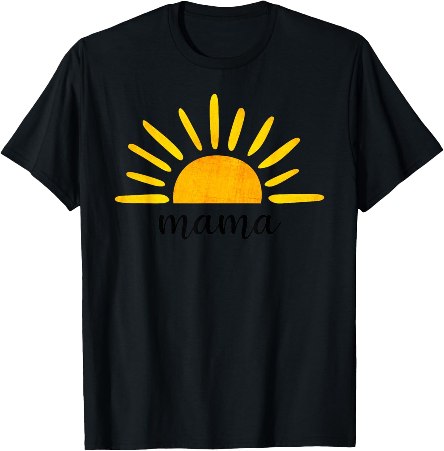 Mama of The Birthday First Trip Around The Sun Birthday T-Shirt - T-Shirt | Black