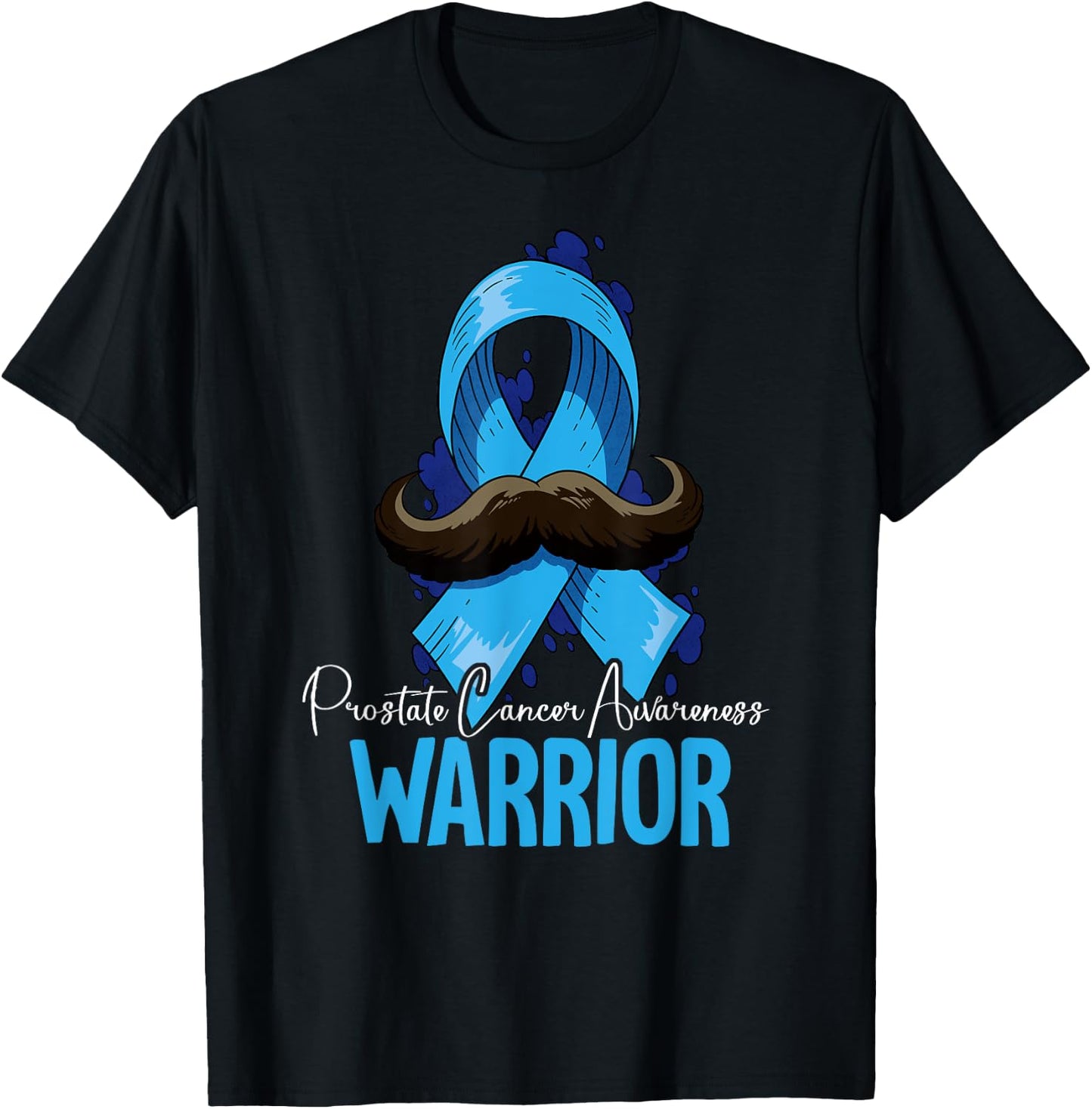 Warrior Prostate Cancer Awareness T-Shirt - T-Shirt | Black