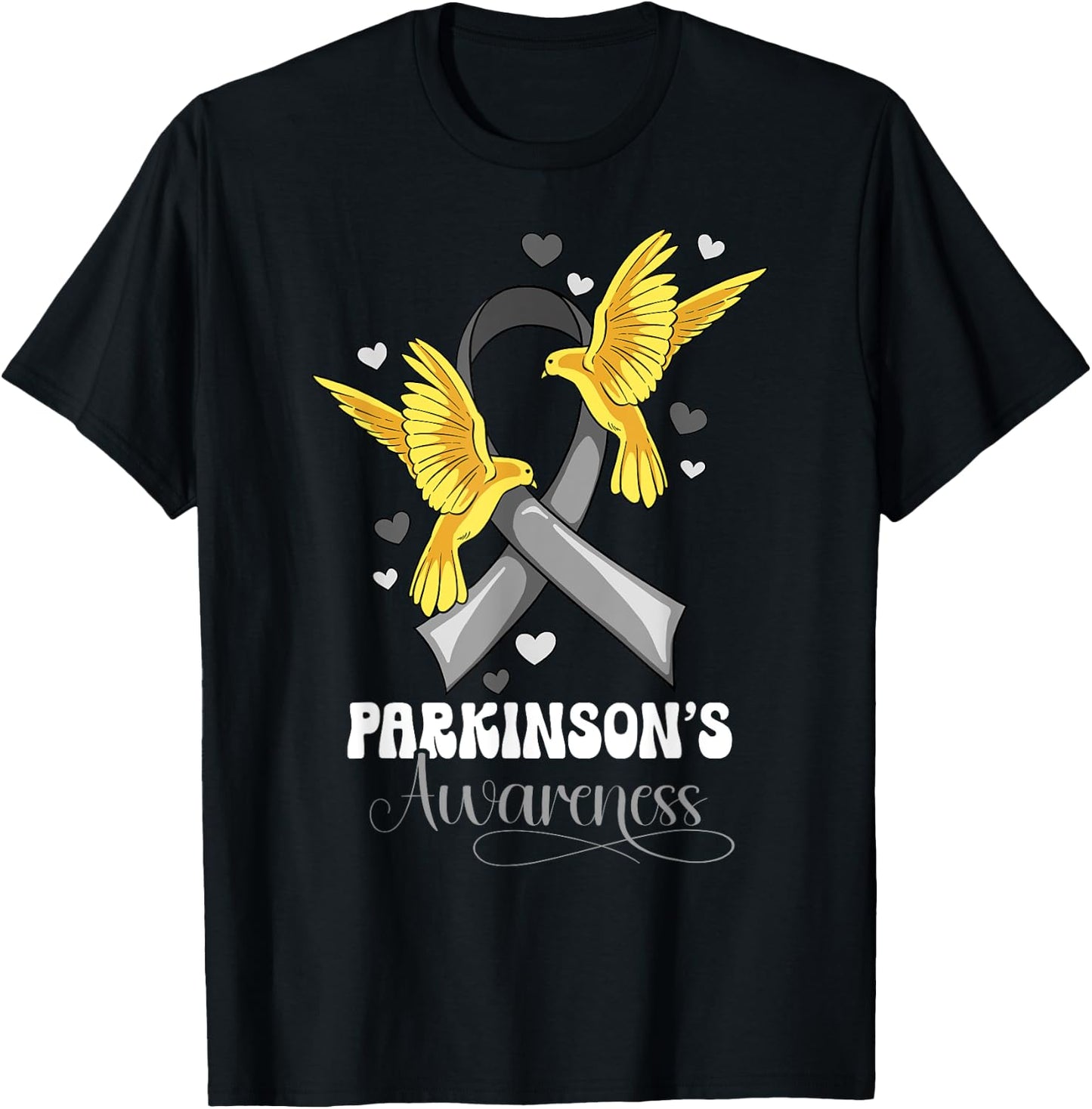 Parkinson's Awareness T-Shirt - T-Shirt | Black