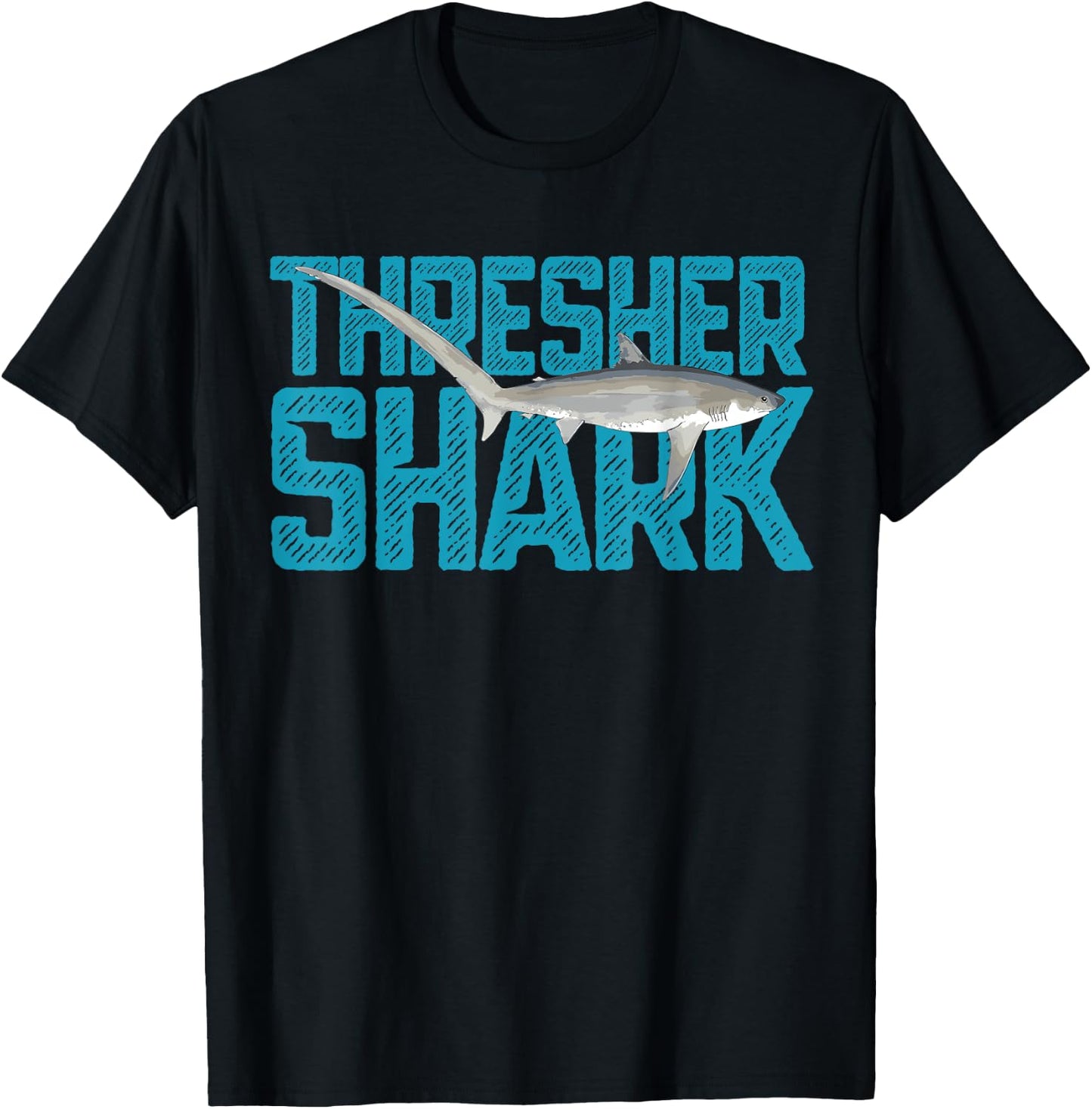 Thresher Shark T-Shirt - T-Shirt | Black