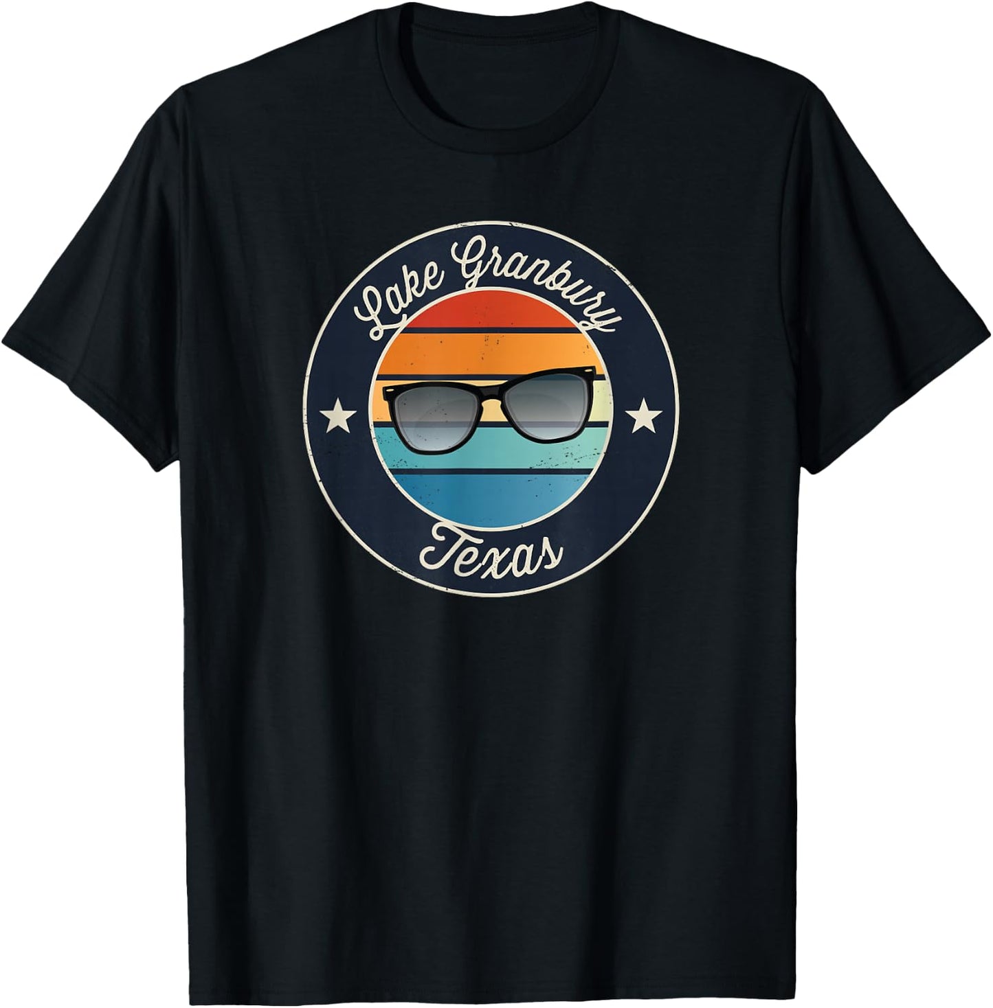 Lake Granbury - Texas Souvenir T-Shirt - T-Shirt | Black