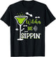 witches be sippin, witch switch Trick or nice Treat T-Shirt - T-Shirt | Black