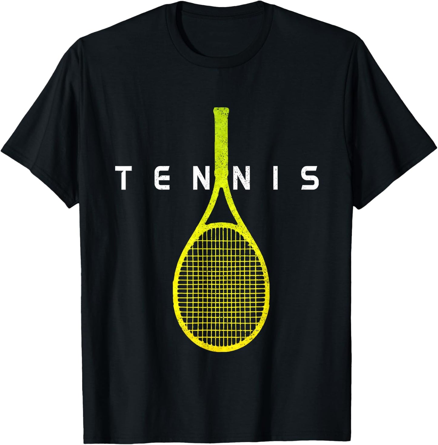 Tennis Player Sports T-Shirt - T-Shirt | Black