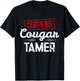 Certified Cougar Tamer T-Shirt - T-Shirt | Black