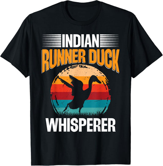 Indian Runner Duck Eggs Duck Owner Indian Runner Duck Toys T-Shirt - T-Shirt | Black