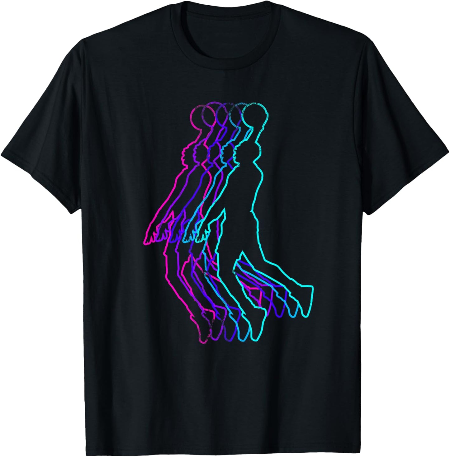 Basketball Kids Youth Player Slam Dunk Teens T-Shirt - T-Shirt | Black