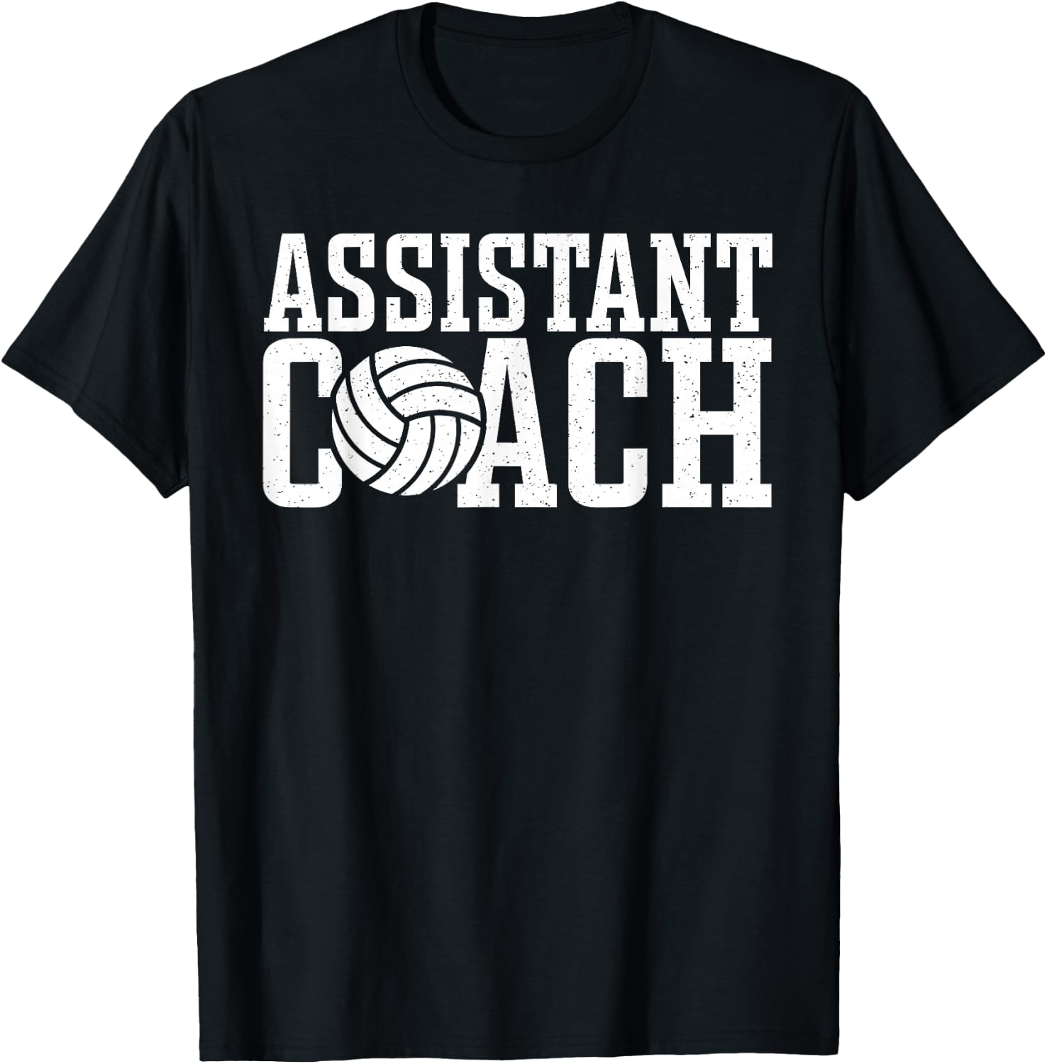 Assistant Volleyball Coach T-Shirt - T-Shirt | Black
