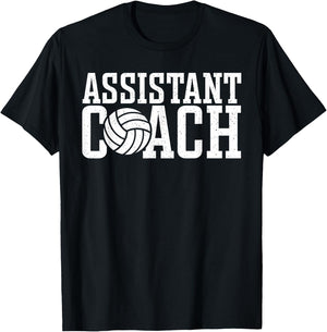 Assistant Volleyball Coach T-Shirt - T-Shirt | Black