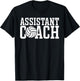 Assistant Volleyball Coach T-Shirt - T-Shirt | Black