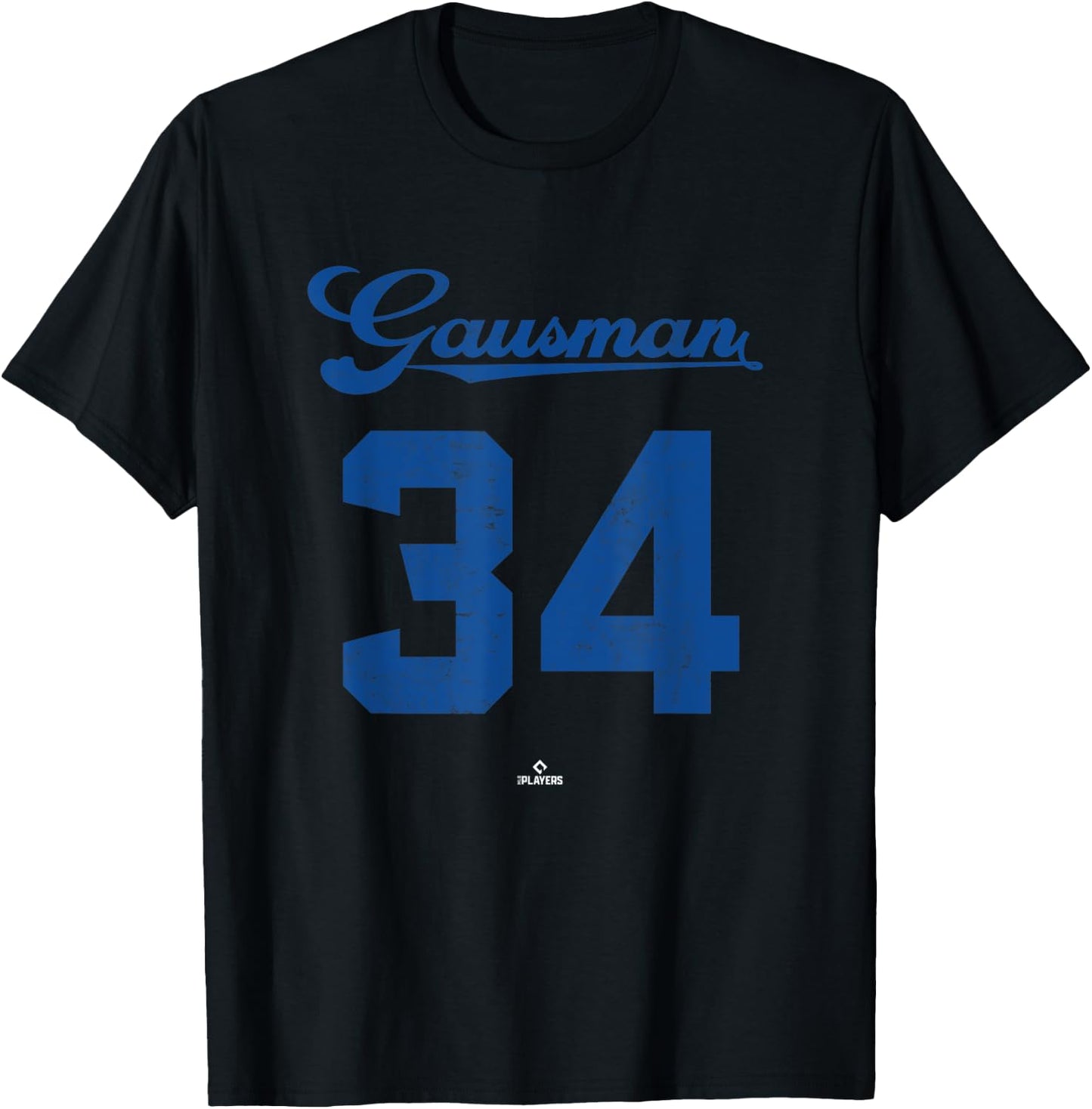 Kevin Gausman 34 Kevin Gausman Toronto MLBPA T-Shirt - T-Shirt | Black