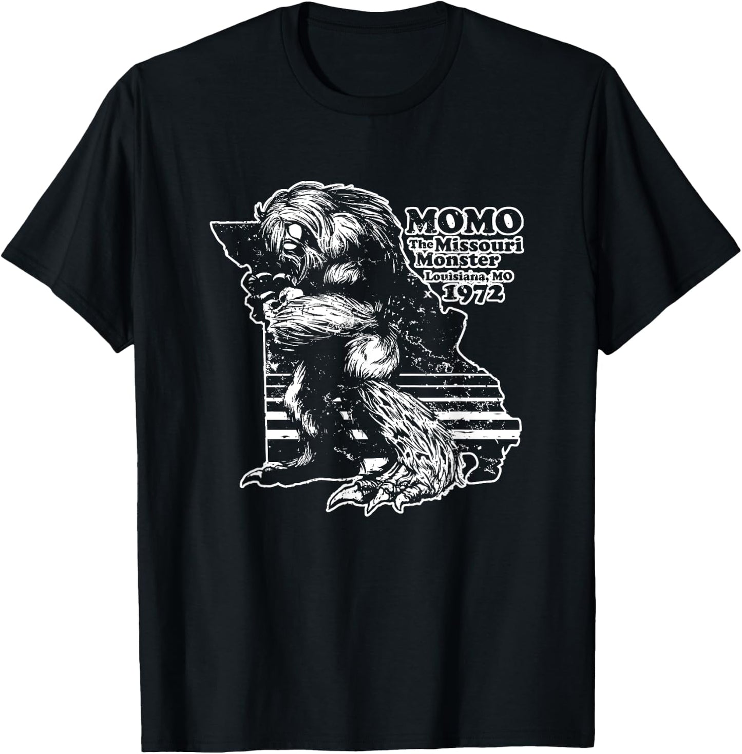 Momo The Missouri Monster T-Shirt - T-Shirt | Black