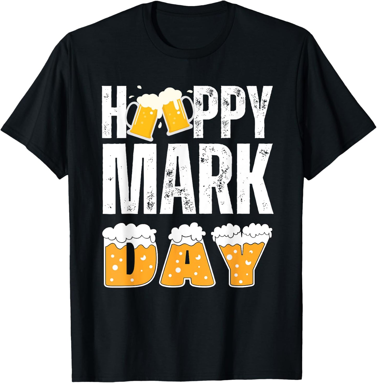 MARK Gifts Family Matching Birthday Personalized Name Idea T-Shirt - T-Shirt | Black