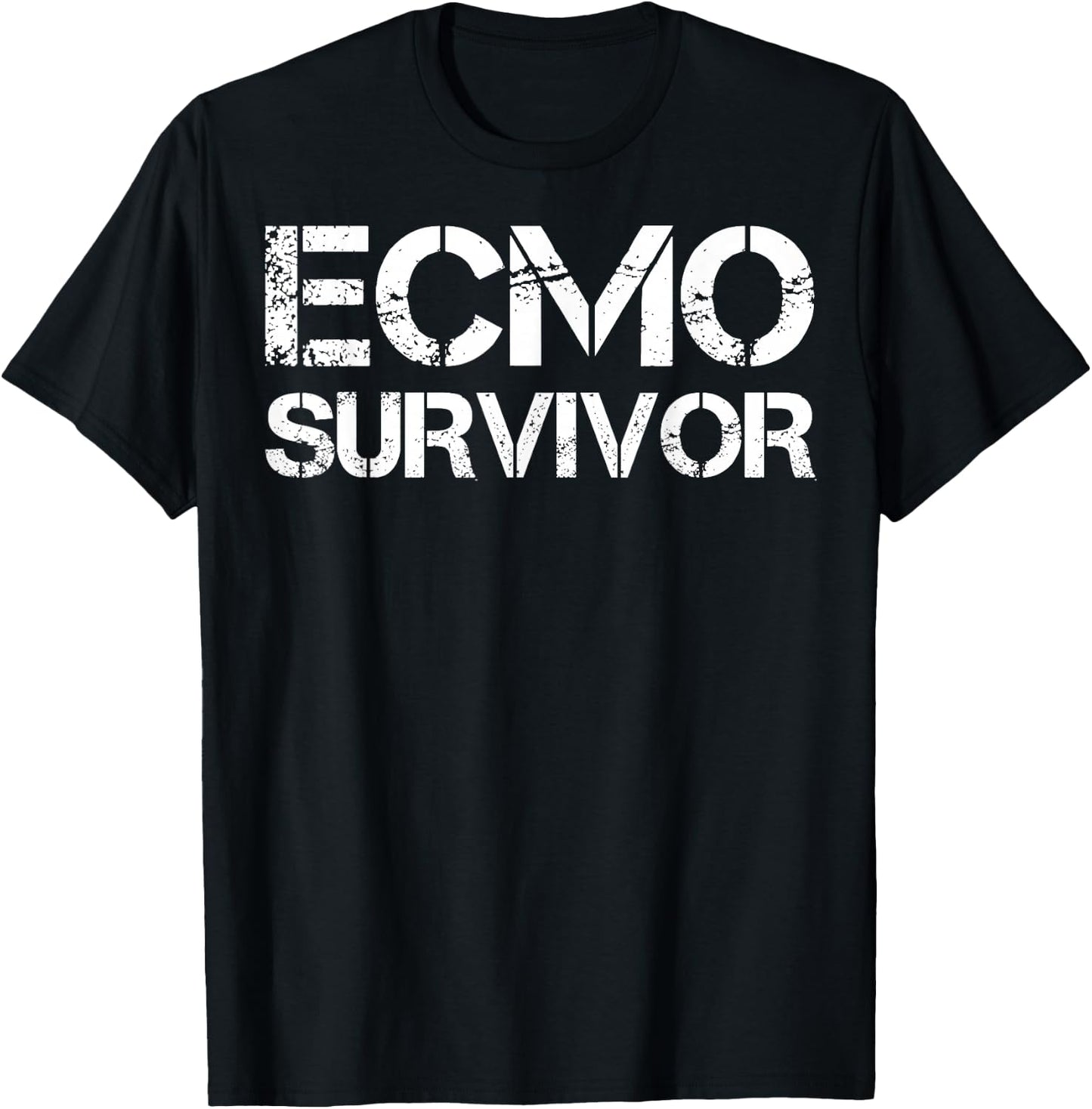 ECMO Survivor T-Shirt - T-Shirt | Black