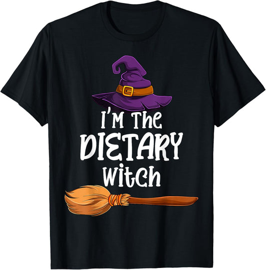 I'm the Dietary Witch Halloween Matching Group Costume T-Shirt - T-Shirt | Black