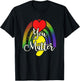 You Boho Rainbow Galaxy Star Matter T-Shirt - T-Shirt | Black