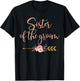 Sister of The Groom Bridal Shower Gift Wedding Party T-Shirt - T-Shirt | Black