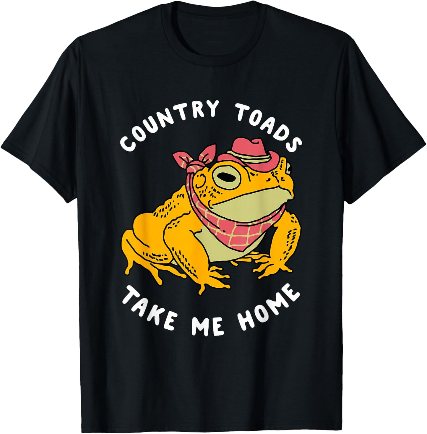 Country Toads Take Me Home Apparel T-Shirt - T-Shirt | Black