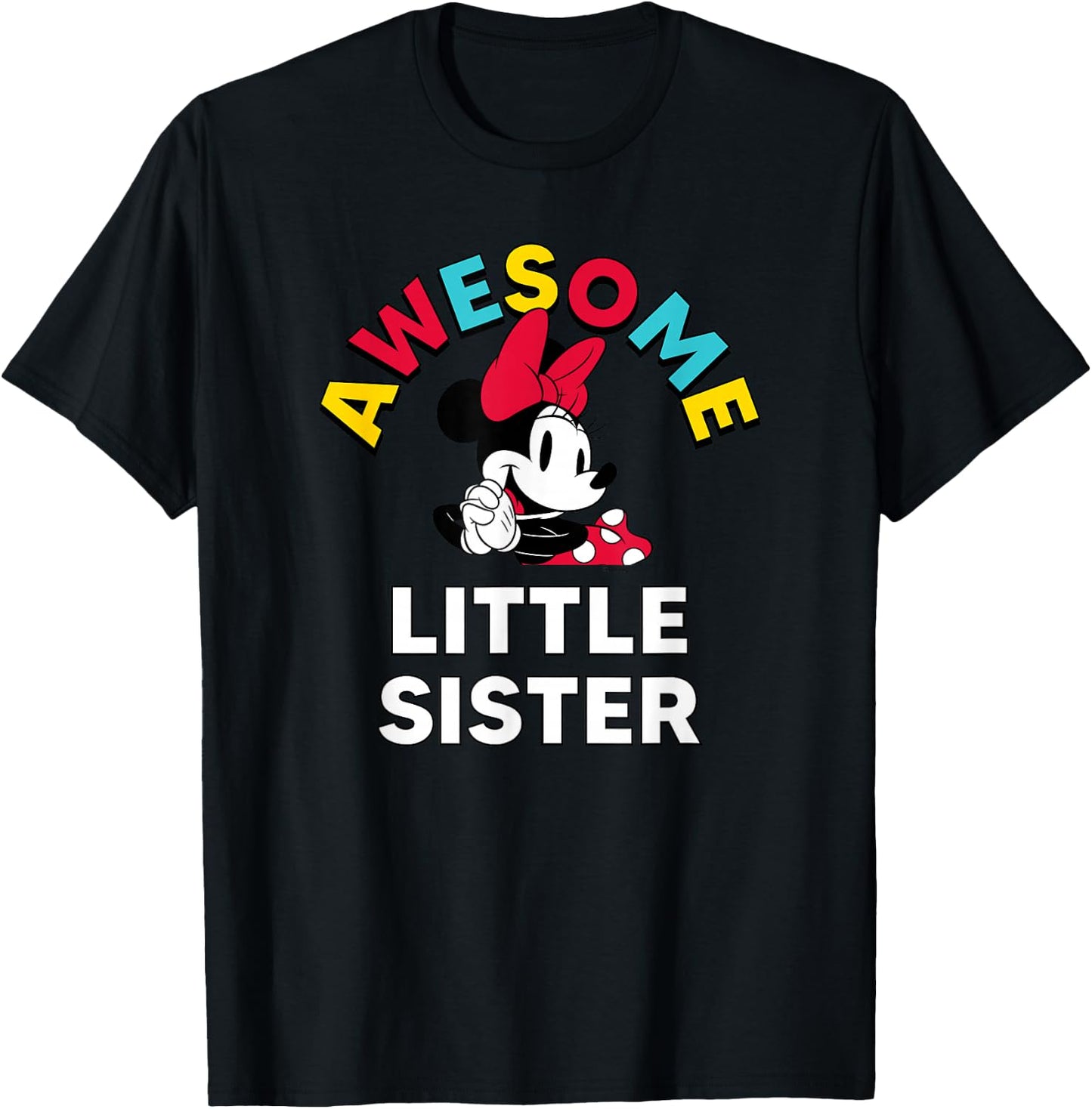 Disney - Awesome Little Sister T-Shirt - T-Shirt | Black