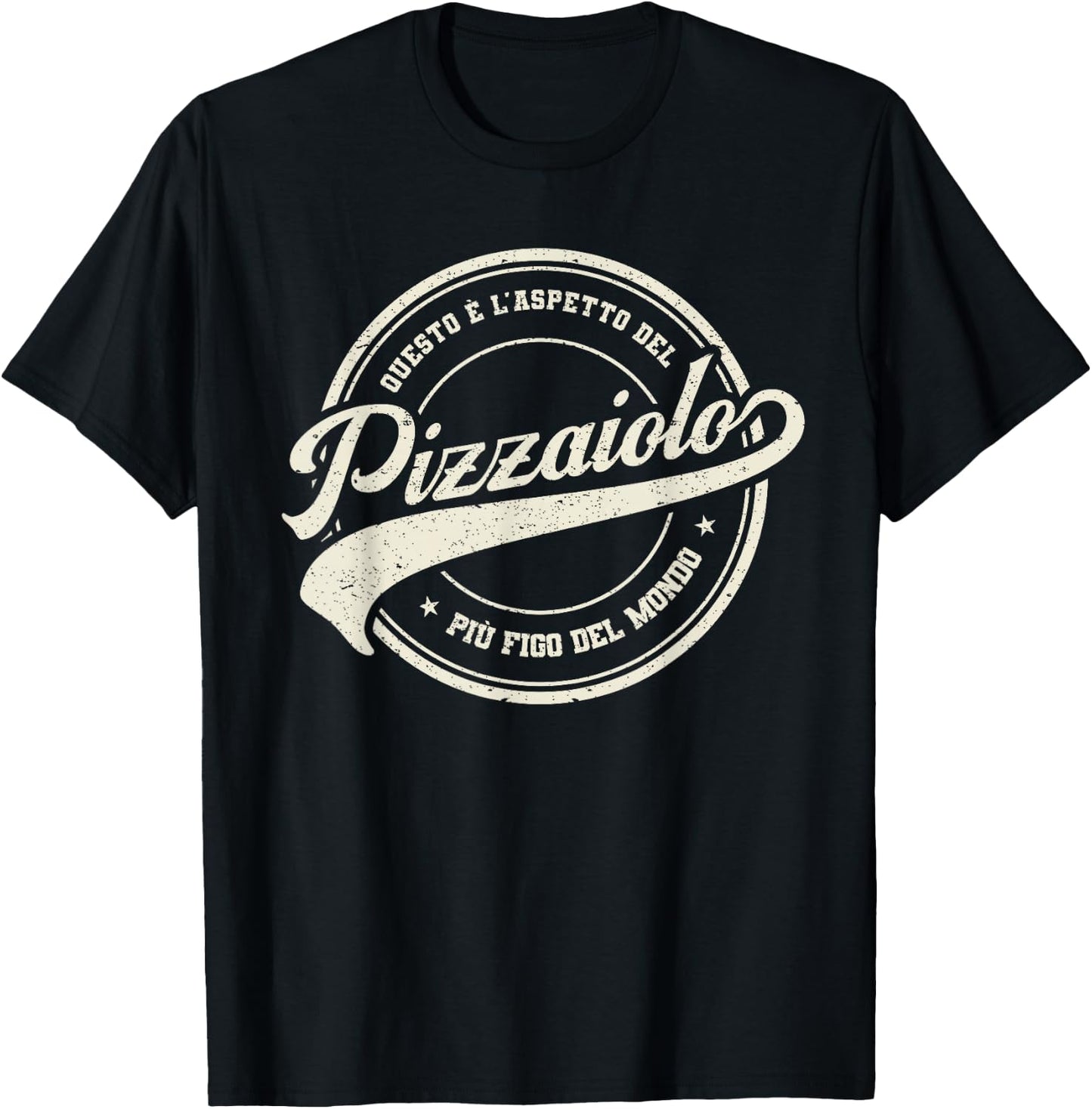 Coolest Pizzaiolo in the World Pizzaiolo T-Shirt - T-Shirt | Black