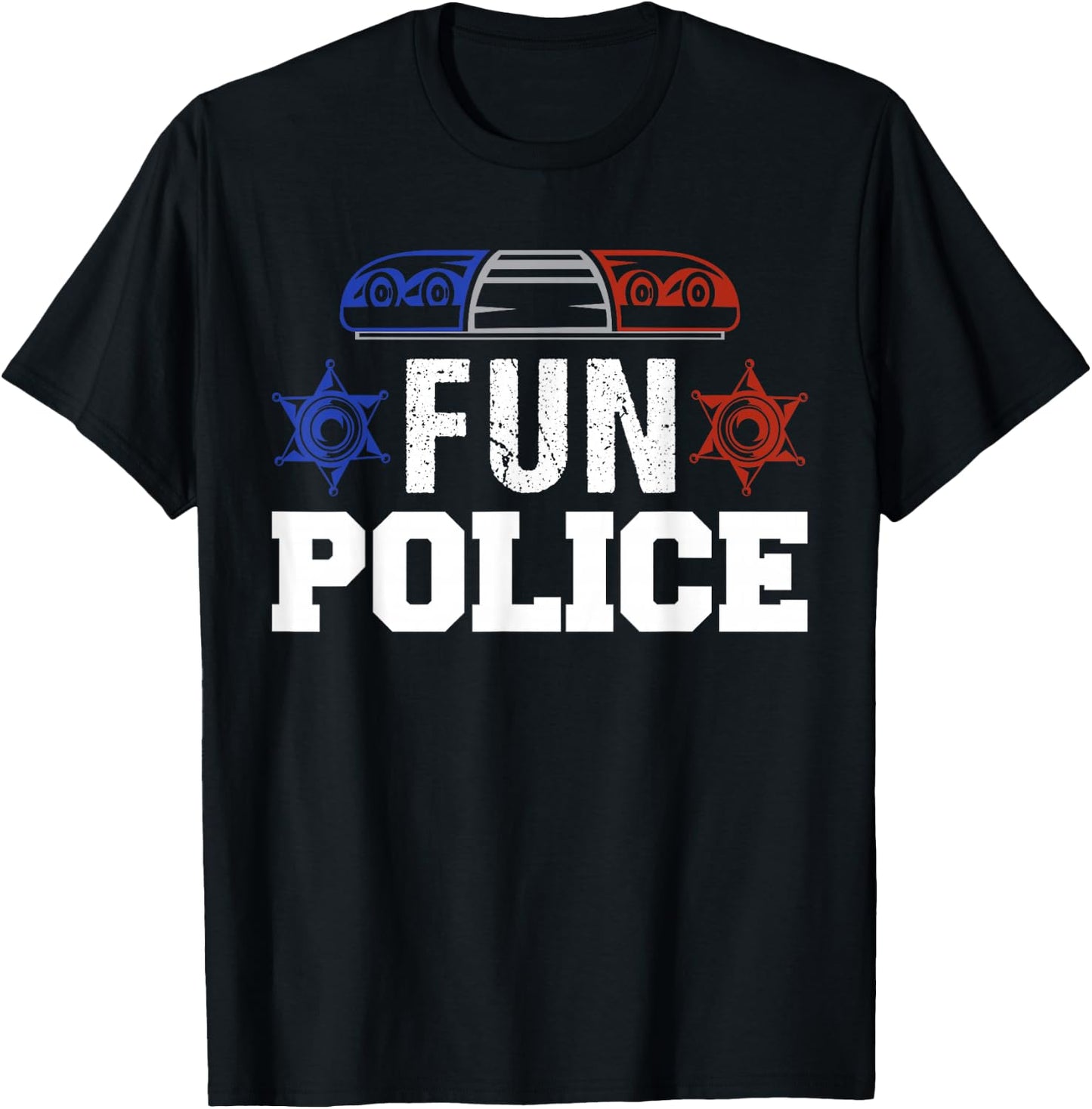 Dance Chaperone Fun Police Dancing Sheriff State Cop T-Shirt - T-Shirt | Black