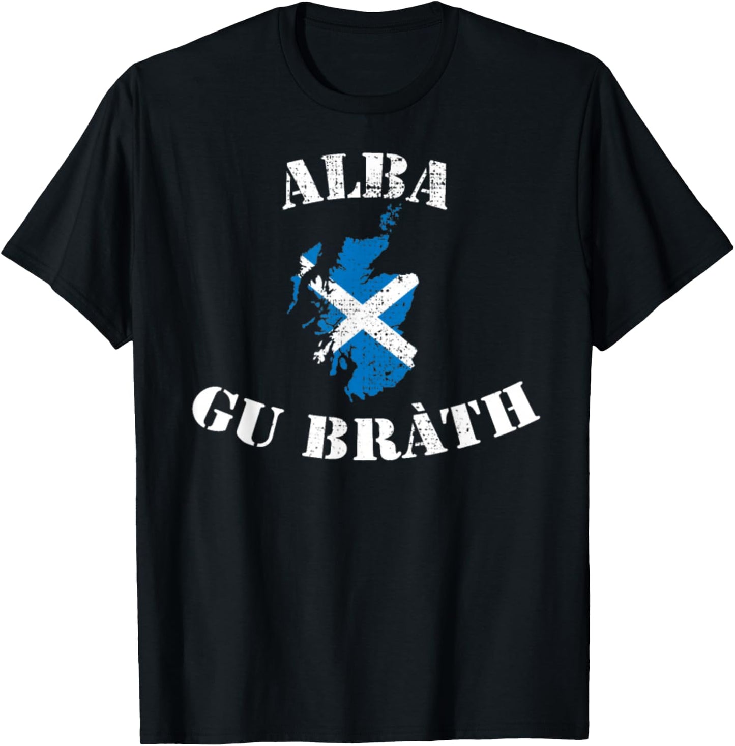 Scotland Forever I Alba Gu Brath T-Shirt - T-Shirt | Black