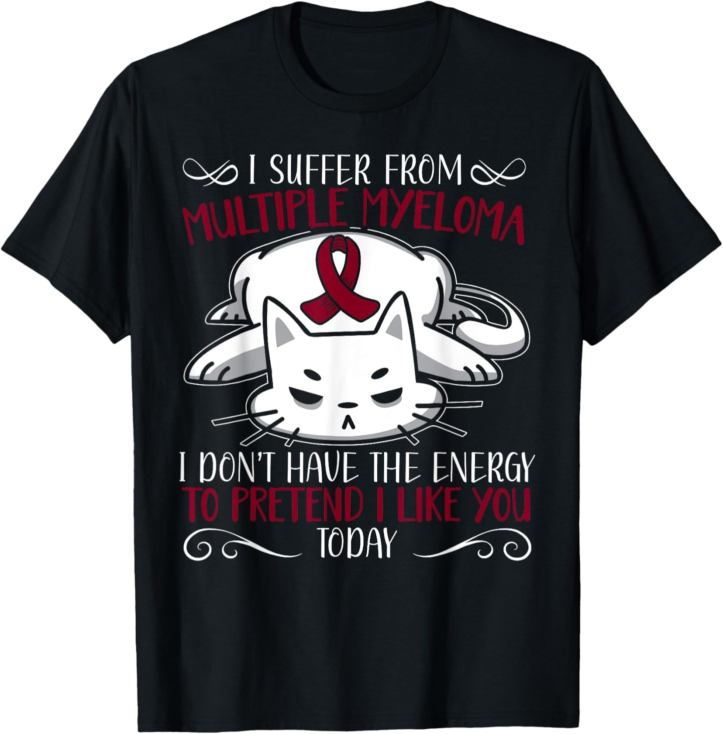 Multiple Myeloma Warrior Myeloma Cancer Awareness T-Shirt - T-Shirt | Black