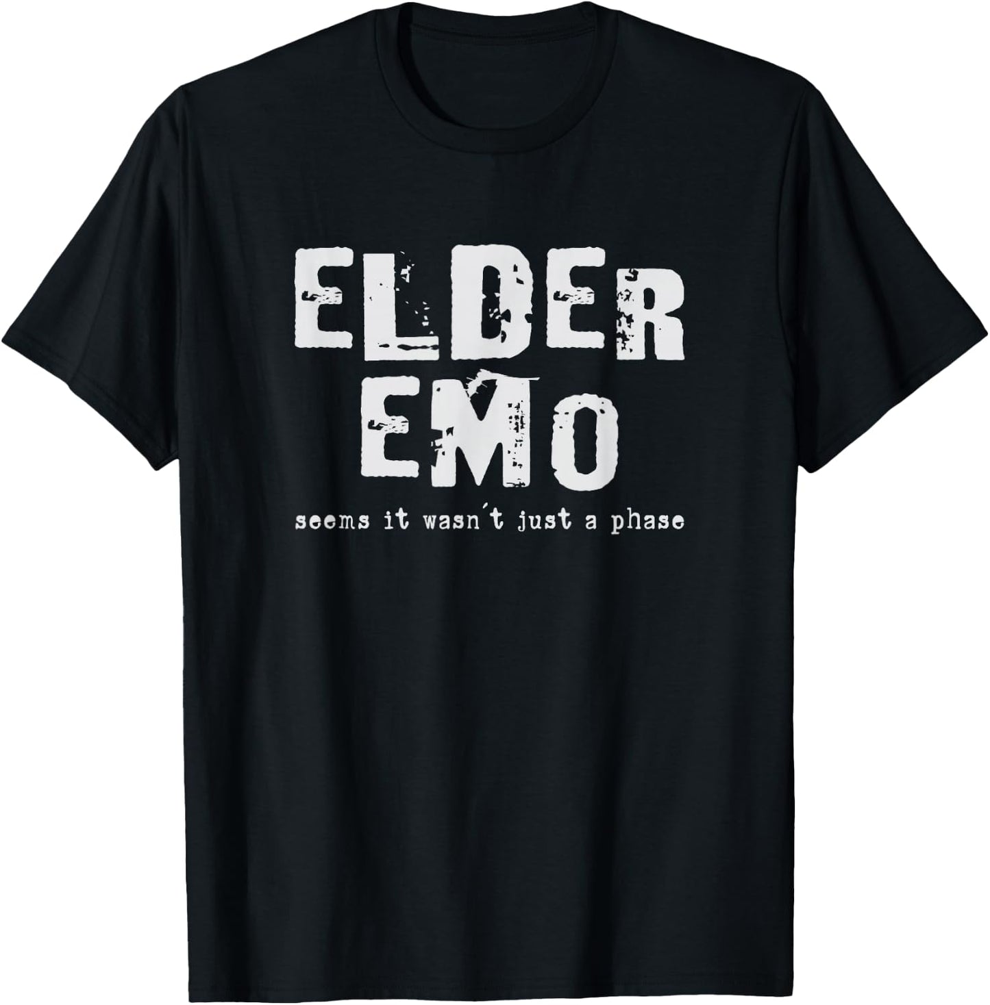 Designs Merch Punk Gothic Clothing Elder Emo , Men's -Adults Black Short Sleeve Modern Gothic Gothic , Small T-Shirt - T-Shirt | Black