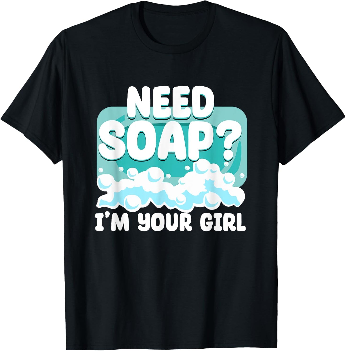 Women Girl Soap Making Enthusiast Handmade Soap Maker T-Shirt - T-Shirt | Black