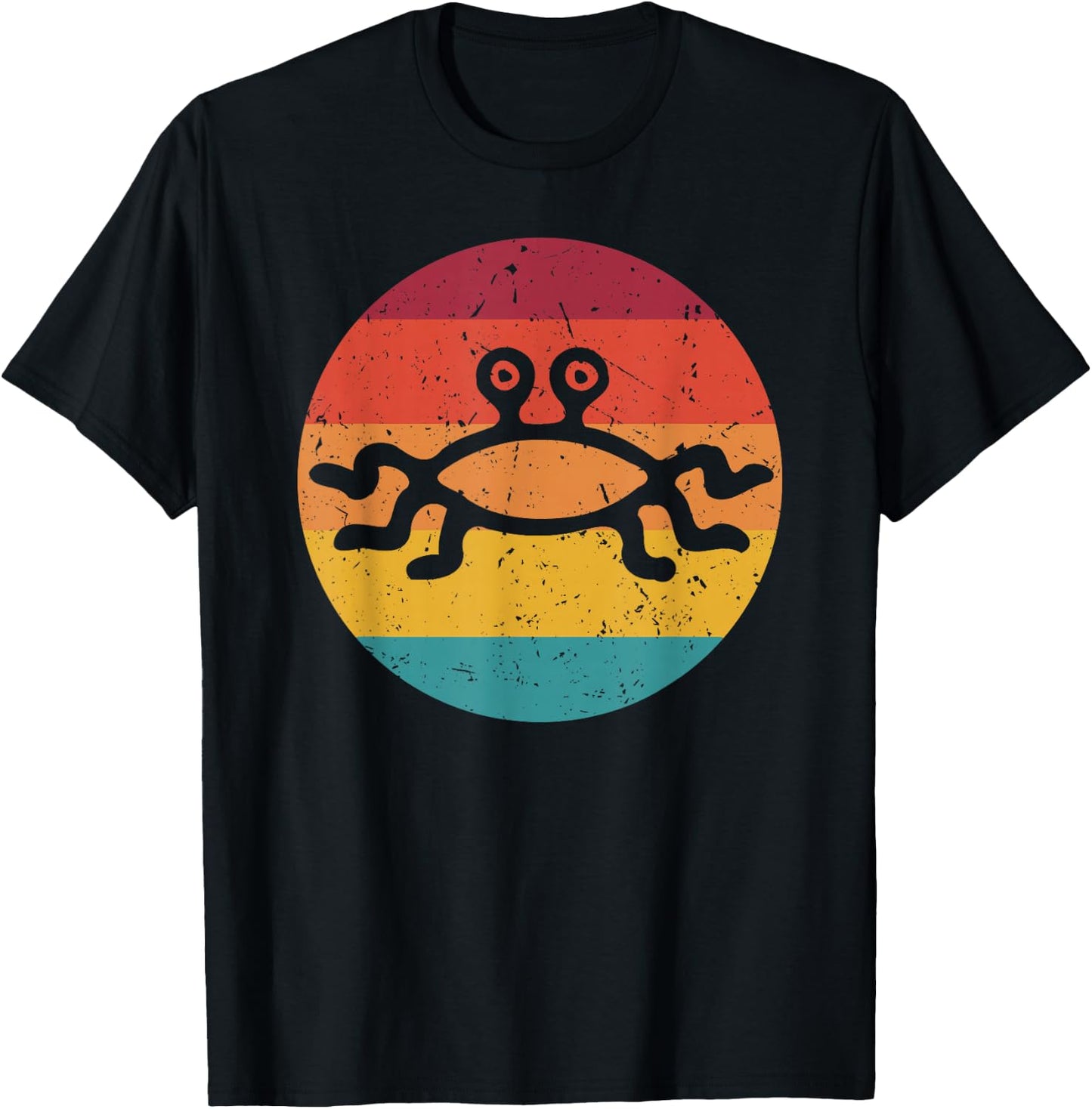 Flying Spaghetti Monster T-Shirt - T-Shirt | Black