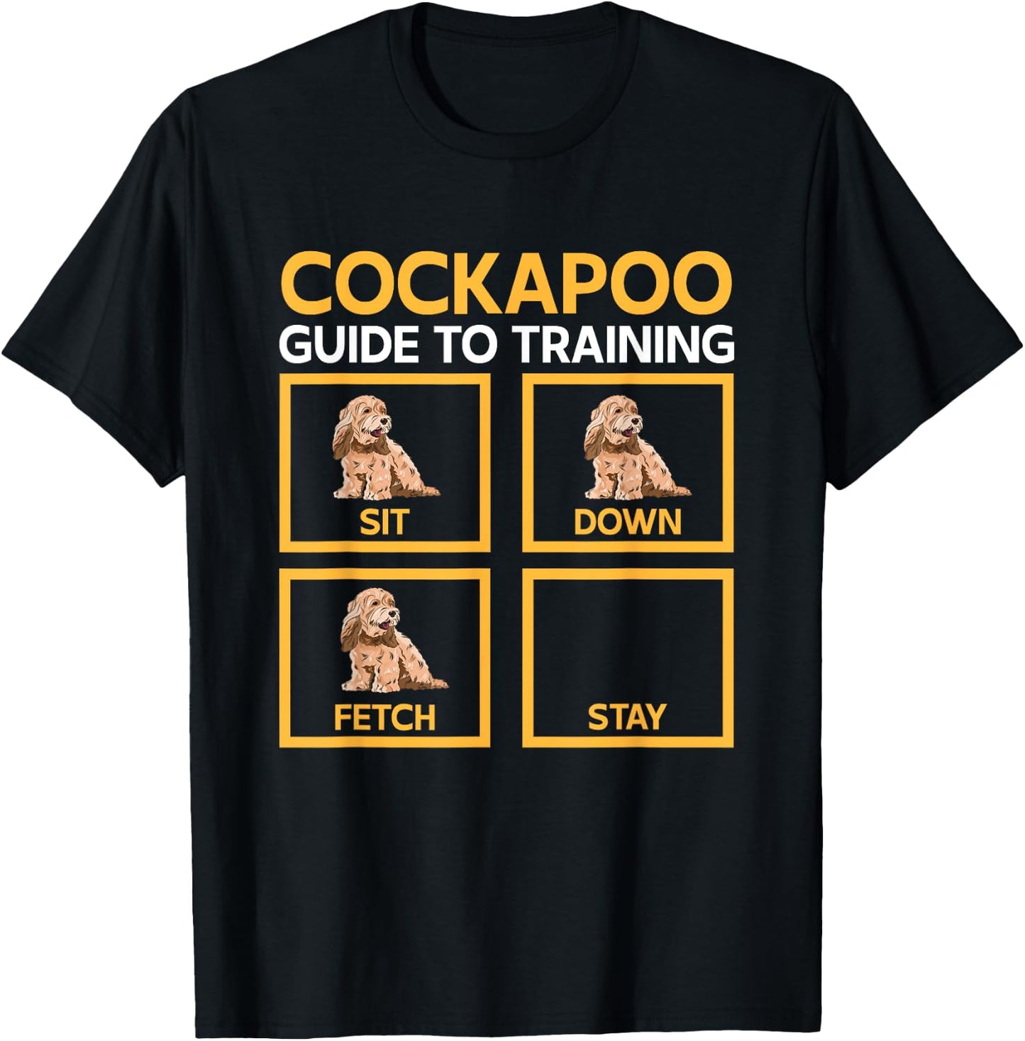 Cockapoo Dog Owner, Cockapoo Guide To Training Women T-Shirt - T-Shirt | Black