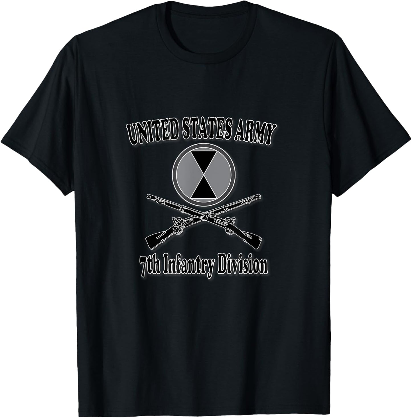 7th Infantry Division T-Shirt - T-Shirt | Black