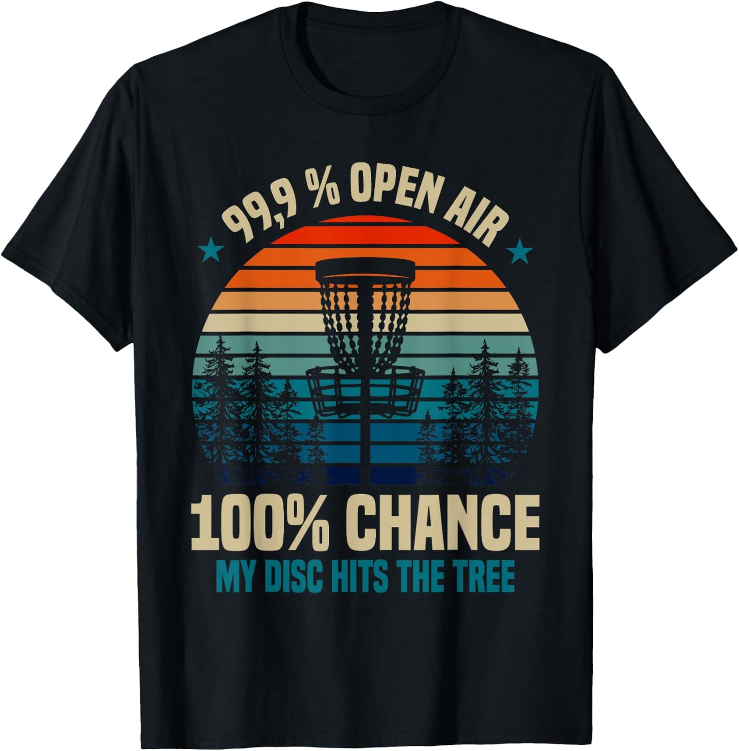 Vintage Disc Golf Women -Adults Disc Golf Black Small T-Shirt - T-Shirt | Black