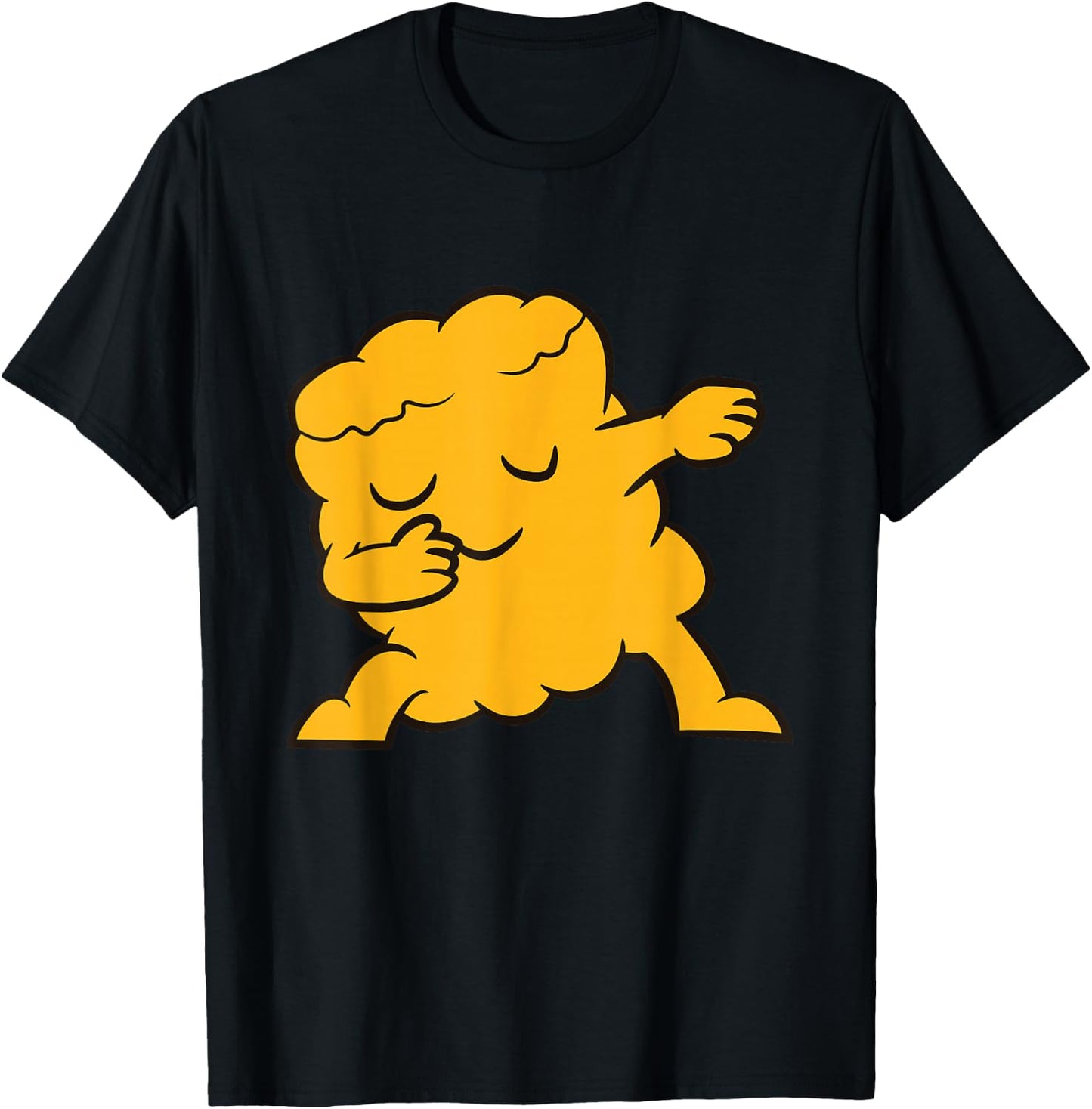 Cute Dabbing Tater Tots Potato Fast Food Tater Tots T-Shirt - T-Shirt | Black