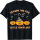 Caring For Cutest Little Pumpkins Pediatric Nurse Halloween T-Shirt - T-Shirt | Black