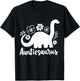 Auntie Aunt Auntiesaurus T-Shirt - T-Shirt | Black