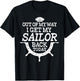 Funny Sailor Designs Mom Military Homecoming Quote T-Shirt - T-Shirt | Black