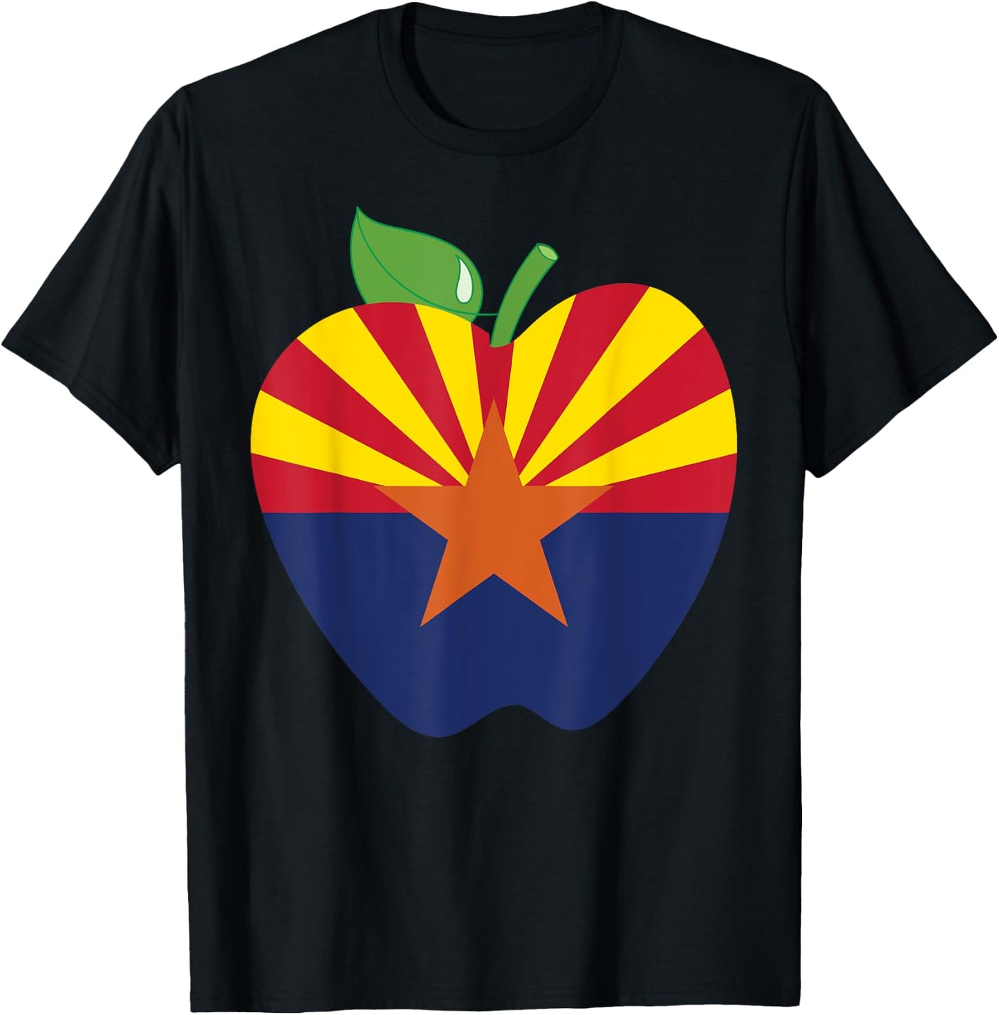 Arizona Teacher Apple For Teacher National Day 2019 Women Kids T-Shirt - T-Shirt | Black