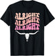 Alright, Alright, Alright Texas Bull Texas Pride State USA T-Shirt - T-Shirt | Black